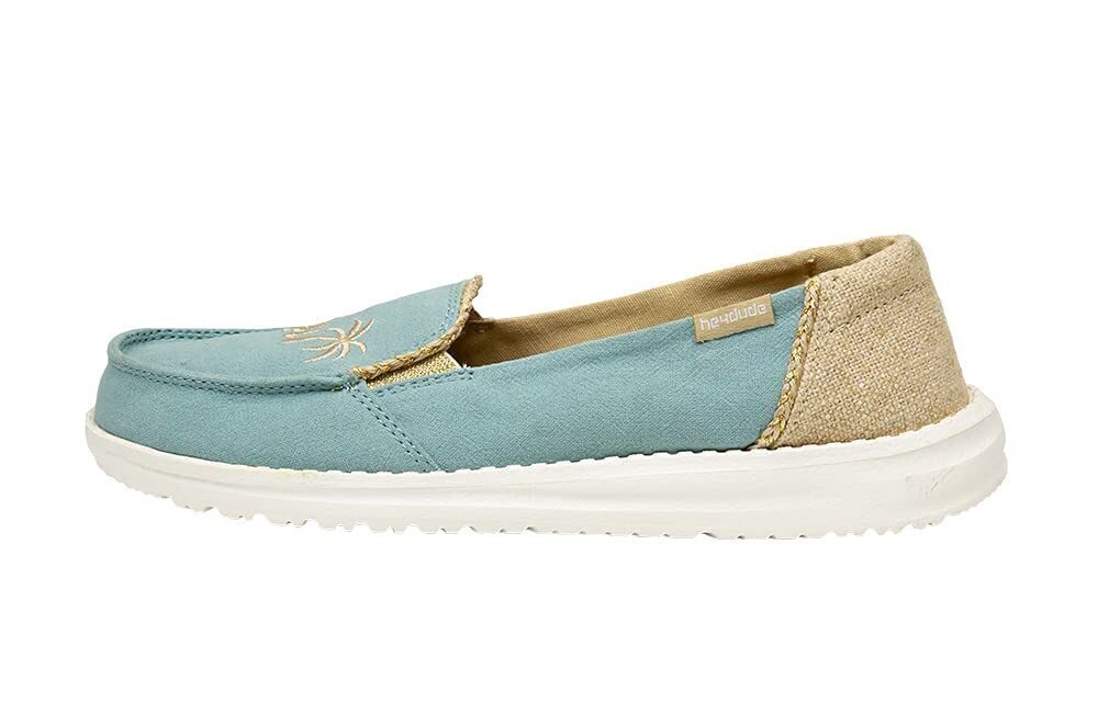 Hey Dude Women's Classic, Natural Aqua Haze, 6